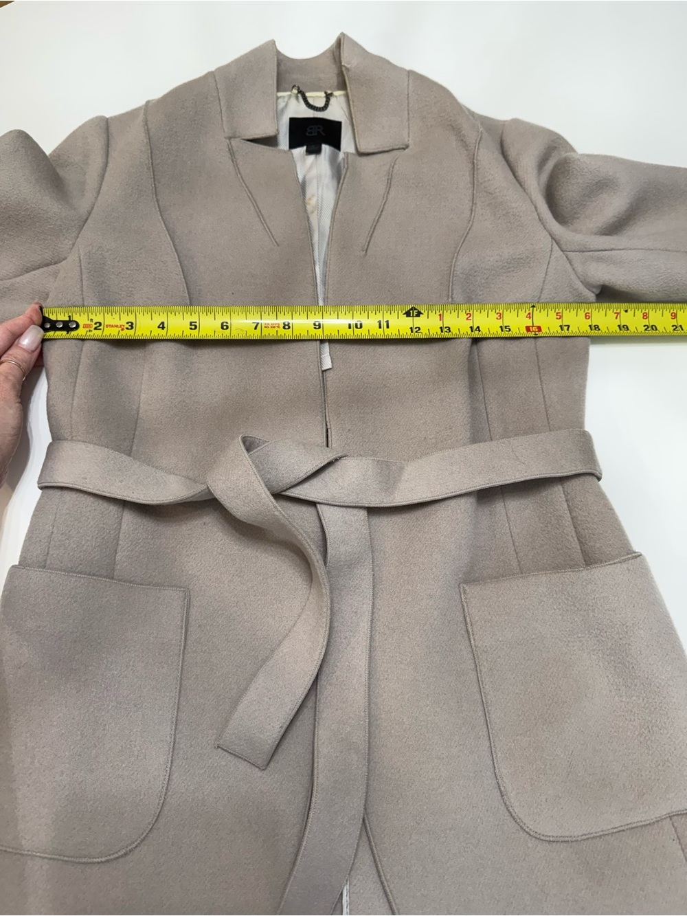 Banana Republic Taupe Jacket Size Small - Picture 3 of 9
